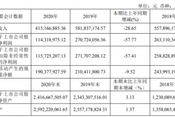 天宜上佳2020年净利下滑57.77%董事长吴佩芳薪酬138.26万