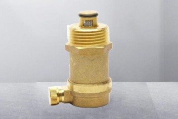暖气管道水管放气阀 黄铜自动排泄气阀暖气外螺纹排气阀