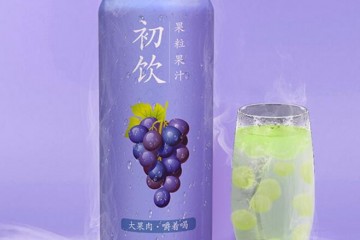 初饮果粒果汁葡萄味