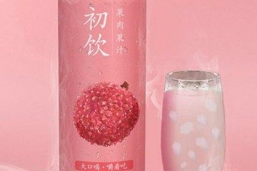 初饮果粒果荔枝味