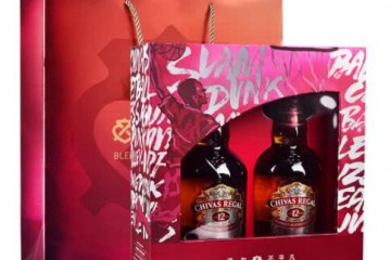 40°英国芝华士12年苏格兰威士忌500ml*2双支礼盒