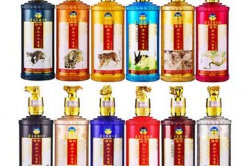 53°茅台集团技开谱创华礼十二生肖酒酱香型白酒整箱装500ml*12