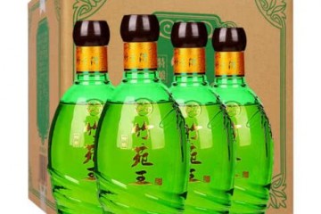 45度竹叶 青酒 汾酒杏花村产地 竹苑王500mL*4瓶装