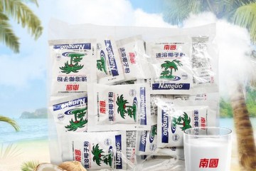 海南特产 南国速溶椰子粉306g 简装 实惠装椰浆粉椰子汁冲调饮品