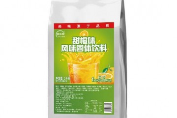 韵味佳果汁粉橙汁粉袋装速溶桔子果C1000g包装原料甜橙橘子粉