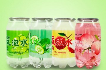熊古屋水蜜桃气泡水350ml韩国进口网红桃子果味碳酸汽水夏日饮料