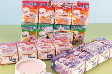 泰国达美dutch mill酸奶含乳饮品90ml*4 保质10个月休闲零食饮料