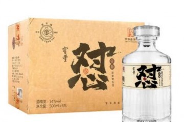 河南宝丰酒54度怼酒清香型白酒 500ml*6瓶装