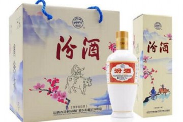 汾酒 山西杏花村白酒 53度 （出口型瓷瓶版）250mL（6瓶装）