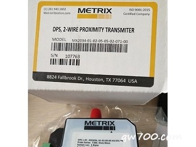 美国METRIX变送器-- 南京金倍得科技发展有限公司